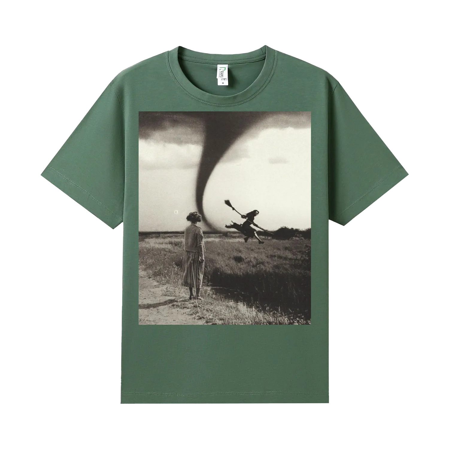 Army Green  front flat lay