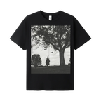 Black front flat lay