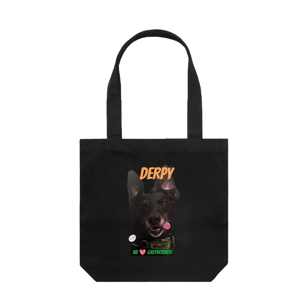 Black front flat lay