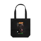 Black front flat lay