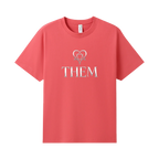 Coral Red front flat lay