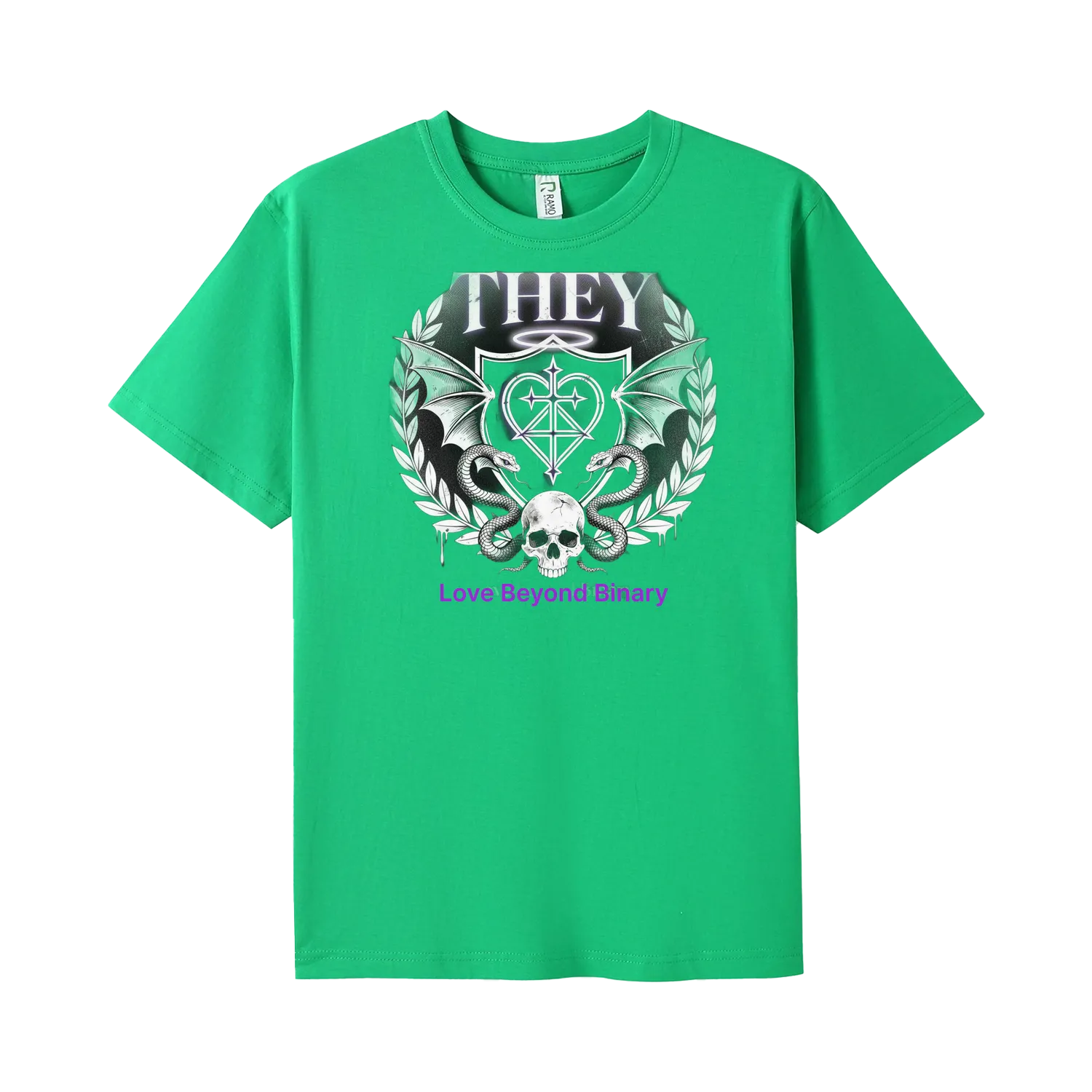 Emerald Green front flat lay