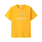 Gold front flat lay