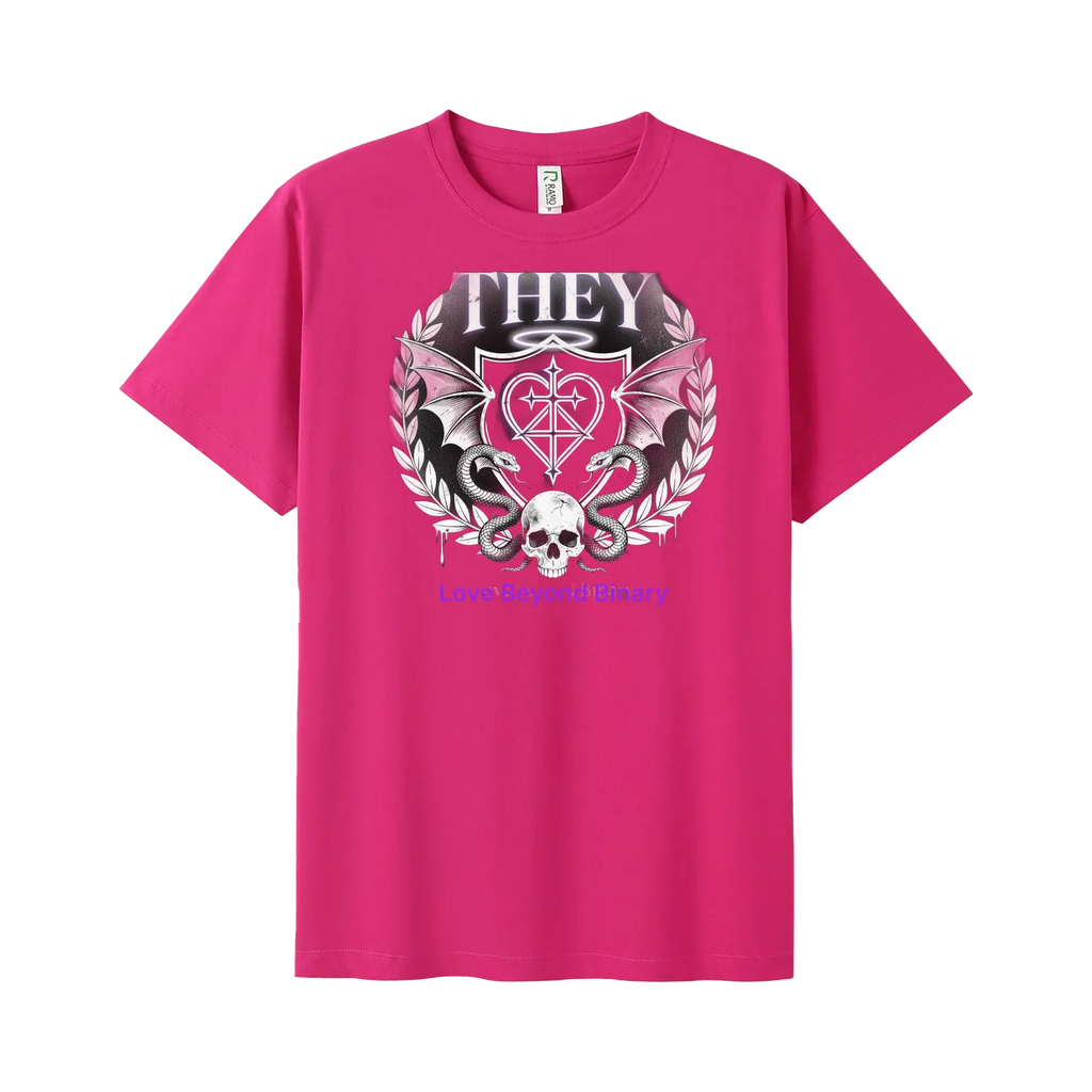 Hot Pink front flat lay