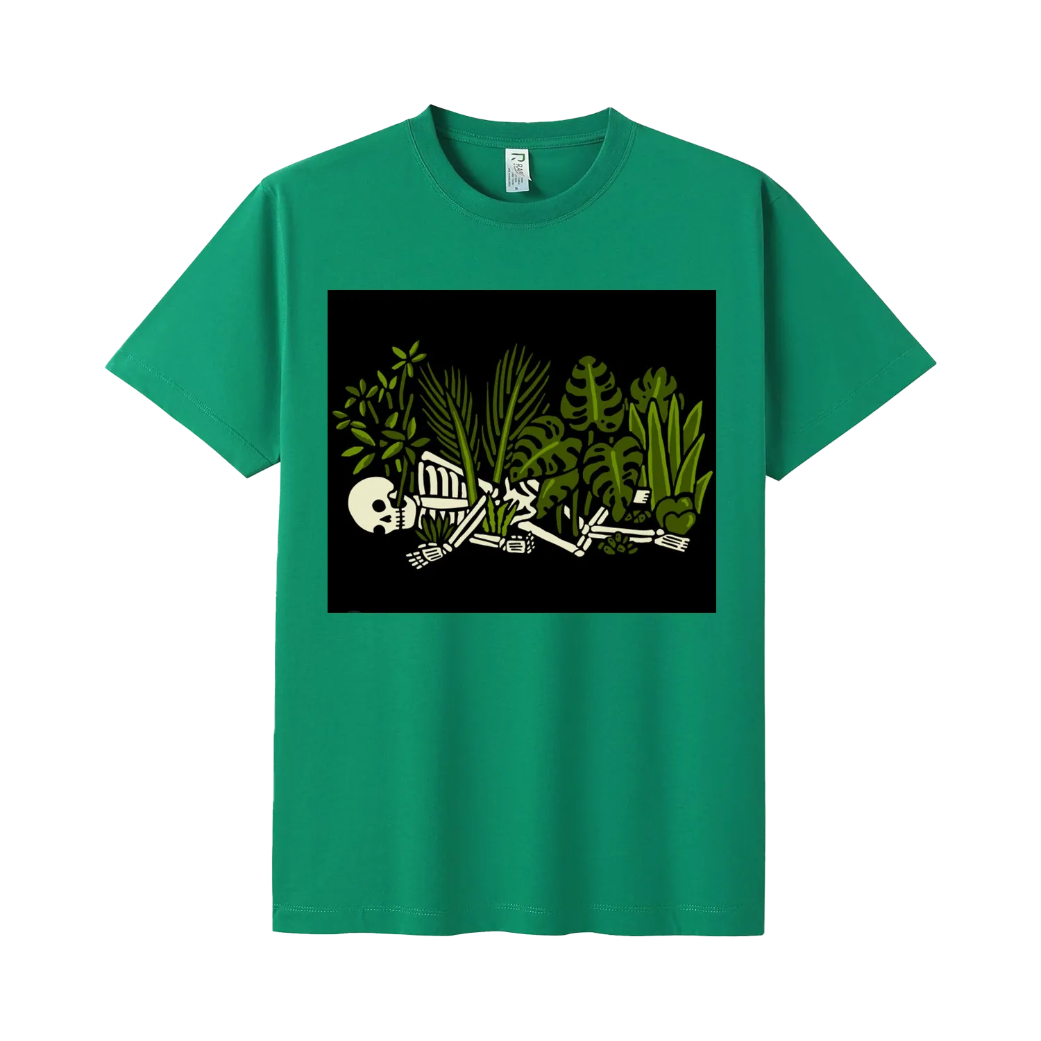 Kelly Green front flat lay