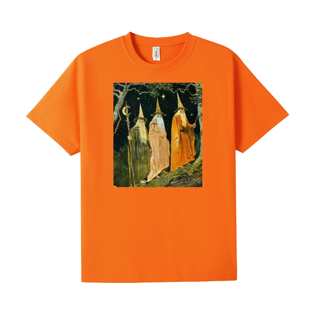 Orange front flat lay