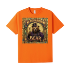 Orange front flat lay