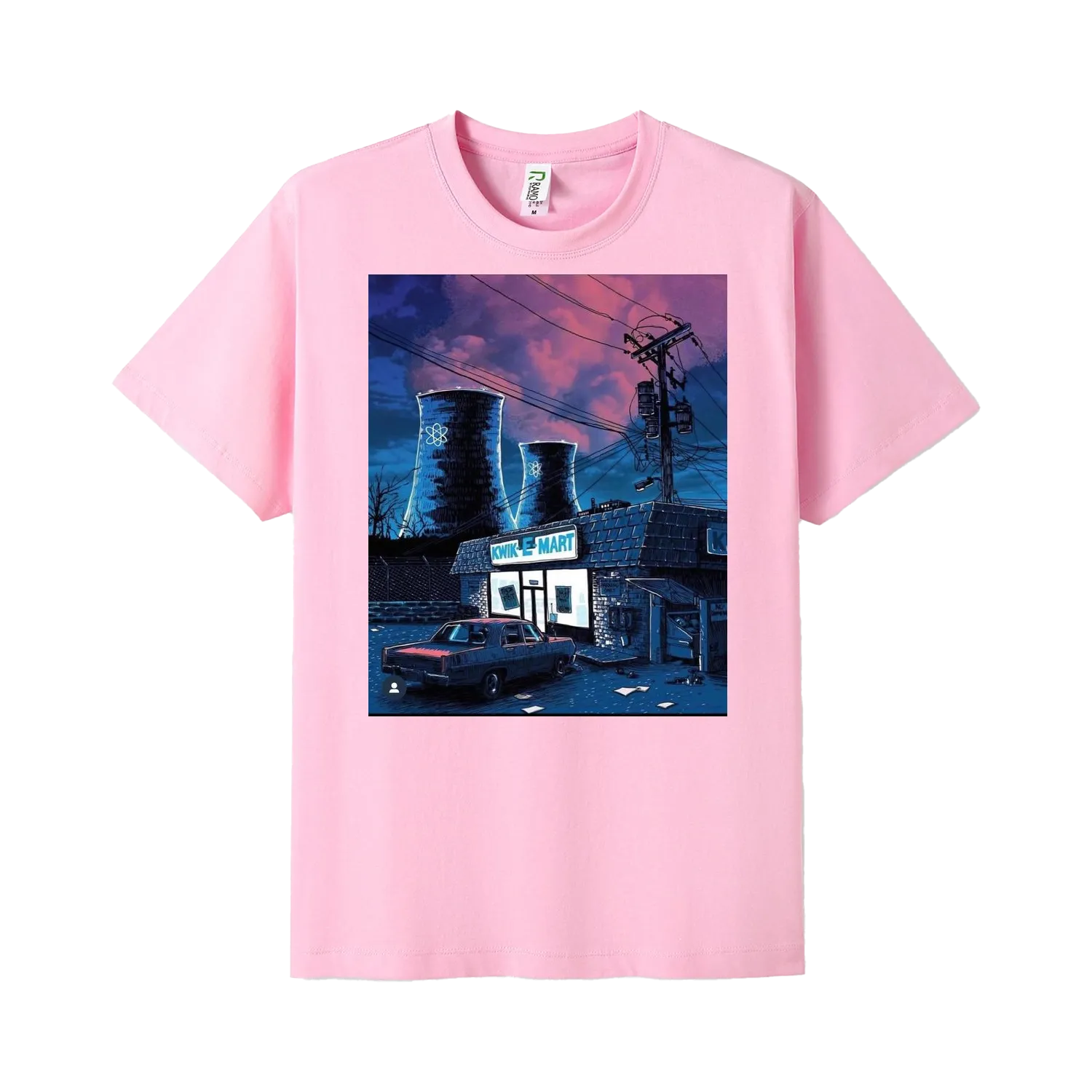 Pink front flat lay