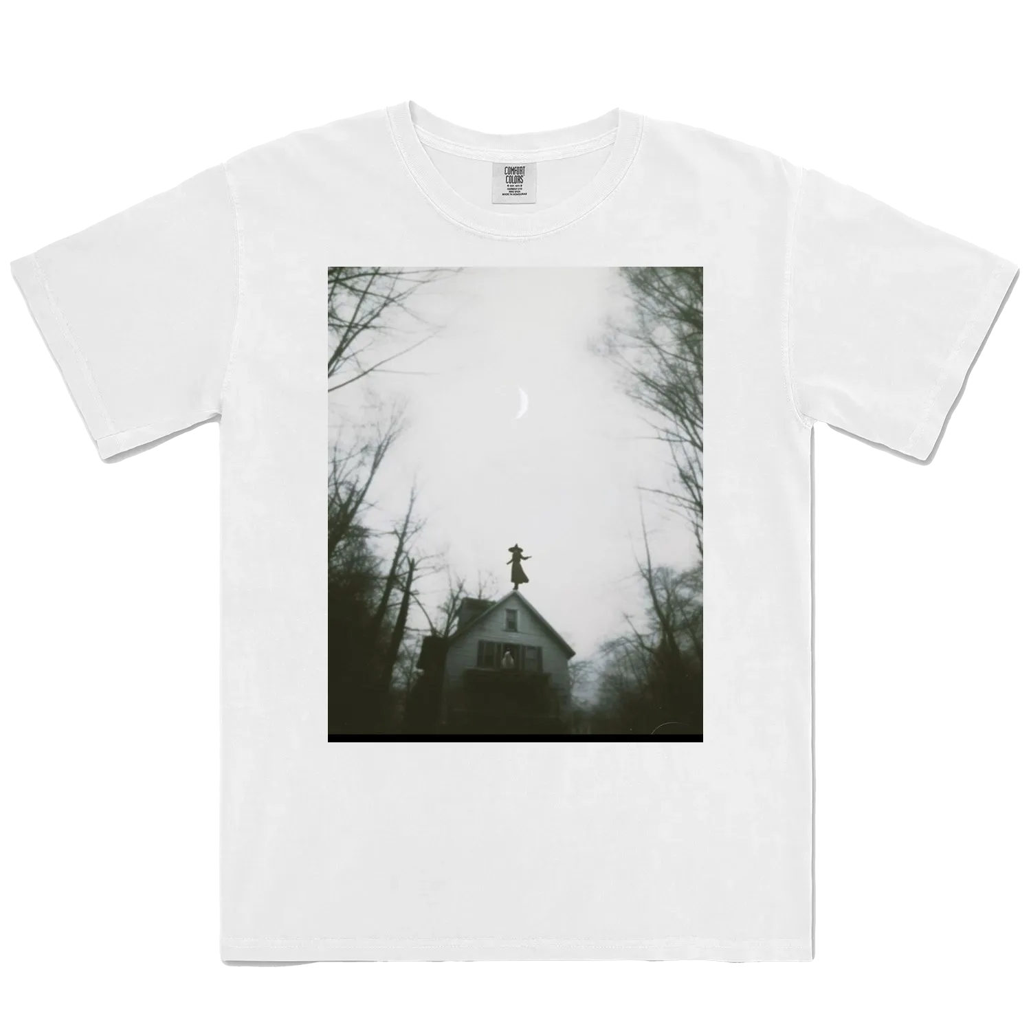 White front flat lay