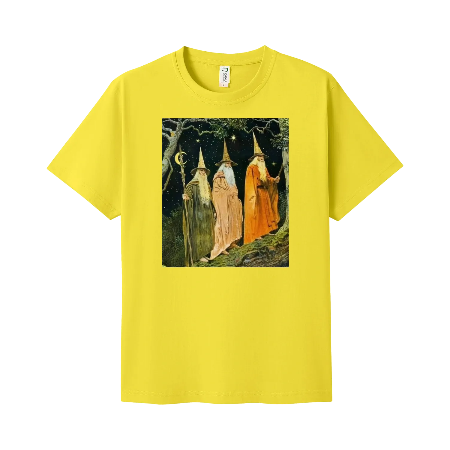 Yellow front flat lay